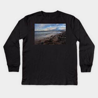 Golden Strand, Achill Island. Kids Long Sleeve T-Shirt